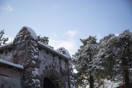 Icy old bear castle