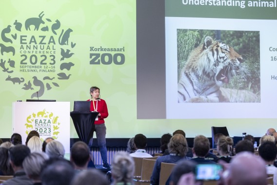 EAZA 2023 Conference: Animal welfare plenary, Helena Telkänranta (Arador Innavations)
