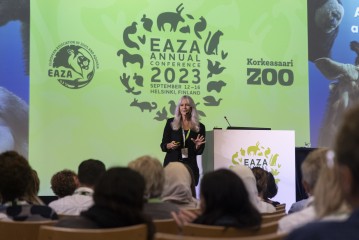 EAZA 2023 Conference: Animal welfare plenary, Barbara Heidenreich (Barbara's Force Free Animal Training)